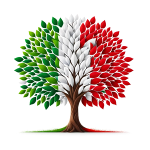 tree italian flag